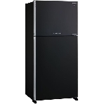 Холодильник Sharp SJ-XG60PMBK черный двухкамерный 422/178 л морозилка сверху, No Frost, фото2