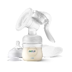 Ручной молокоотсос Philips SCF430/10. В комплекте: 1 ручной молокоотсос, соска серии Natural, фиксирующее кольцо, крышка для транспортировки, фото12
