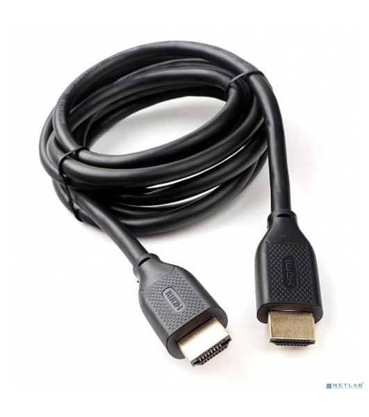 Кабель HDMI Cablexpert CC-HDMI8К-2M, 19M/19M, v2.1, 8К, медь, позол.разъемы, экран, 2м, черный, пакет