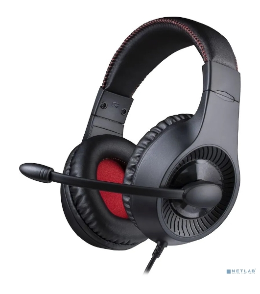 Гарнитура Redragon Pelias чёрный, проводная, 2 x mini jack 3.5 мм, подсветка