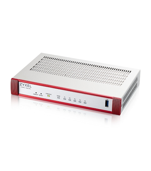 Межсетевой экран Zyxel USG FLEX 50H с подпиской Gold на 1 год (AV, CF, IDP/DPI, Sandboxing, SecuReporter), 5xRJ-45: 1G (LAN/WAN), 1xUSB3.0 **