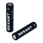 Батарейка алкалиновая Rexant AAA/LR03 мизинчиковая 1,5В блистер 24 шт., фото 1