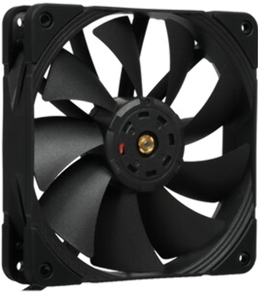 Вентилятор для корпуса PcCooler F3 X120R BK Reverse ARGB 120х120x25 черный 4-pin 28.4дБ (F3 X120R ARGB BK) Ret