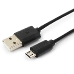 Кабель Cablexpert USB2.0 Pro, AM/microBM 5P, 1.8м, витой, черный, пакет (CC-mUSB2C-AMBM-6), фото2