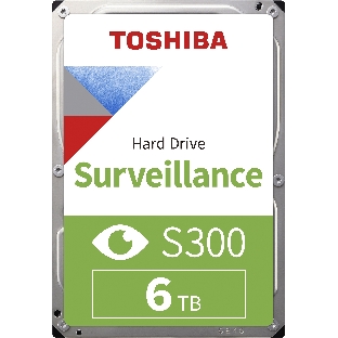 Жесткий диск Toshiba 6Tb SATA-III Surveillance S300 (5400rpm) 256Mb 3.5'