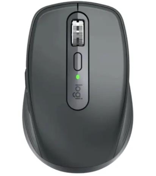 Мышь беспроводная/проводная Logitech MX Anywhere 3S графитовый, 8000 dpi, радиоканал, Bluetooth, USB, кнопки - 6