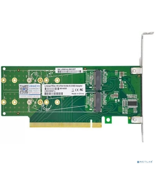 Сетевой адаптер LR-LINK PCIE 4-PORT M.2 LRNV95NF-L