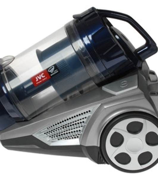 Пылесос JVC JH-VC423 синий/серый, 420/2400 Вт, уборка сухая, пылесборник контейнер 3 л