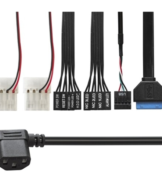Серверный корпус ExeGate Pro EX293899RUS 3U450-09 (RM 19', высота 3U, глубина 450, БП 2U-400ADS, USB)