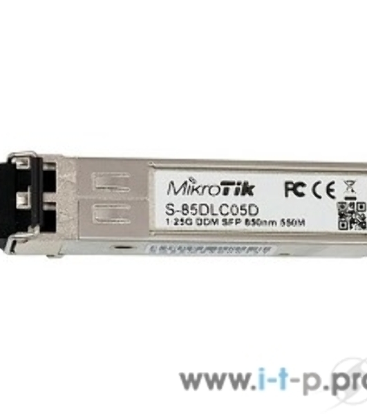 Сетевое оборудование Mikrotik S-85DLC05D SFP module 1.25G MM 550m 850nm