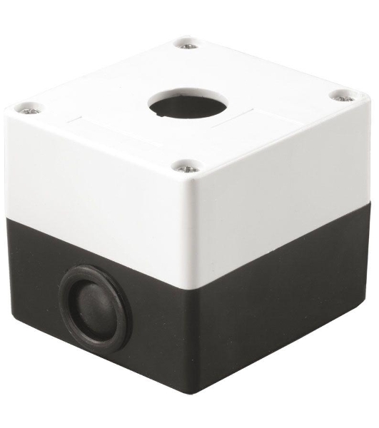 Корпус КП101 для кнопок 1место белый IEK BKP10-1-K01