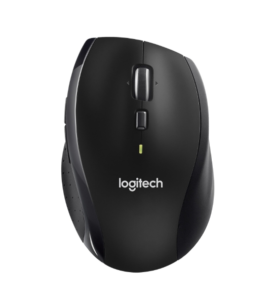 Мышь беспроводная Logitech M705 черный, 1000 dpi, радиоканал, USB, кнопки - 7