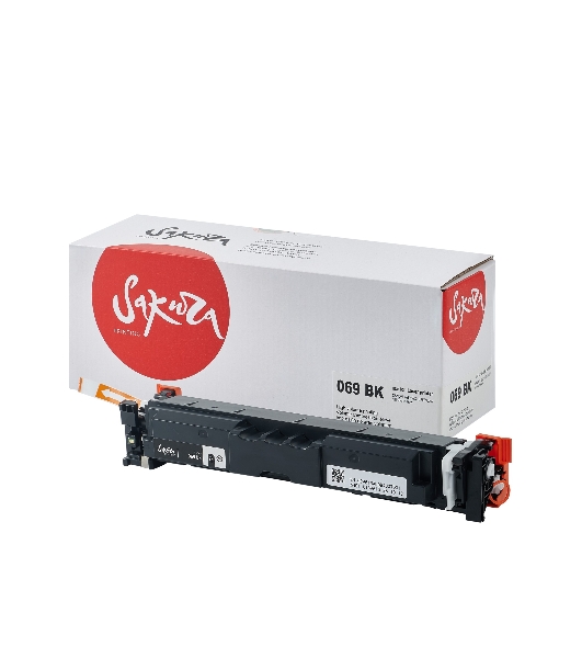 Картридж Sakura 069BK (5094C002) для Сanon, черный, 2100к.