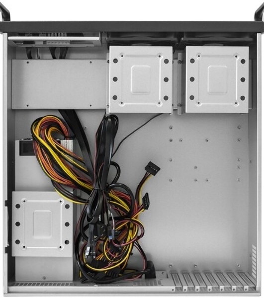 Серверный корпус ExeGate Pro EX293899RUS 3U450-09 (RM 19', высота 3U, глубина 450, БП 2U-400ADS, USB)