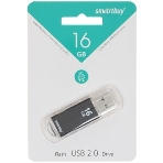 Флешка USB Smartbuy V-Cut Black (SB16GBVC-K), 16Gb, USB 2.0, R/W 20/10 , черный, фото4