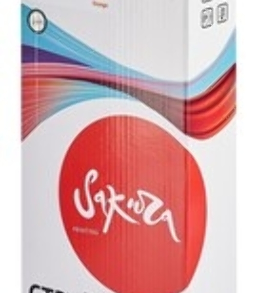 Картридж струйный Sakura C13T636A00 (T636A Orange) для Epson, оранжевый, 700 мл.