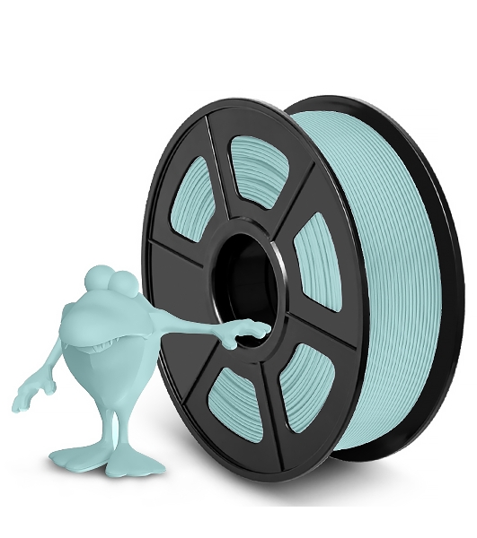 Филамент NVPrint PLA Matte Powder Blue для 3D печати диаметр 1.75мм длина 330 метров масса 1 кг