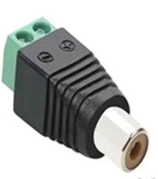 Сборный разъем RCA (тюльпан)