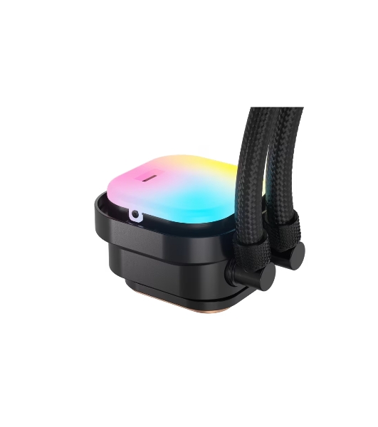 Система жидкостного охлаждения Corsair iCUE LINK TITAN 240 RX RGb (240мм, черный, RGb/ Fans: 2x120мм, 73.5CFM, 36dBA, 2100RPM/ S: 1851, 1700, AM5, AM4)