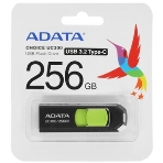 Флешка USB ADATA UC300 (ACHO-UC300-256G-RBK/GN), 256Gb, Type-C USB 3.2, R/W 100/30, черный/зеленый, фото5