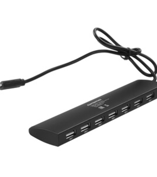USB-концентратор Digma DHUB-7USB-AC-2.0, USB-C + USB-A, USB 2.0 7 портов, USB