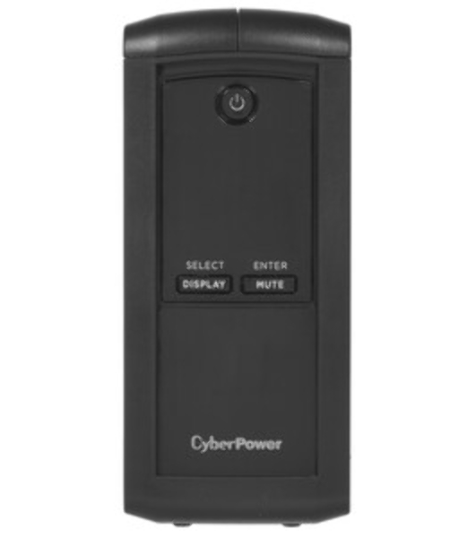 Источник бесперебойного питания CyberPower VP1000ELCD/1000 ВА/550 Вт/USB/RS-232/RJ-11/RJ-45/4 х CEE 7 (евророзетка)