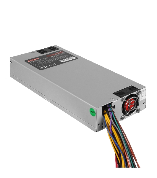 Блок питания серверный 450W ExeGate (RM-1U-450ADS) APFC, универсальный для 1U, 24pin/2x(4+4)pin, 4xSATA,3xIDE