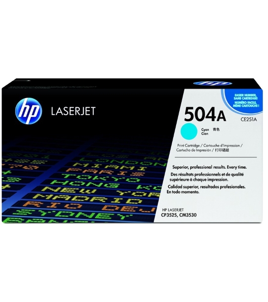 Картридж лазерный HP CE251A голубой для CLJ CM3530/CP3525 7000 стр.