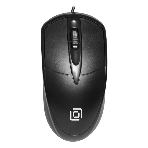 Мышь проводная Oklick 125M черный, 1200 dpi, USB, кнопки - 3, фото2