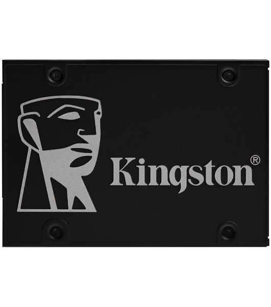 Накопитель SSD Kingston KC600, 1Tb, SATA III, 2.5', R/W 550/520