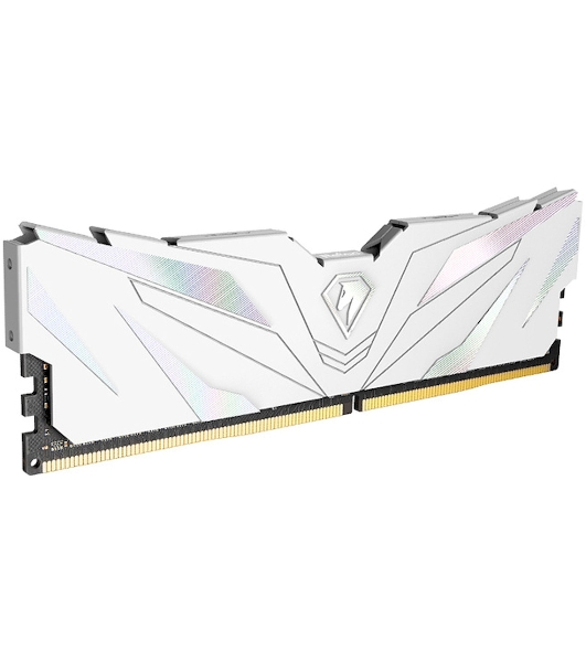Оперативная память NETAC, DDR4, 16GB (2x8GB), 3200MHz, CL16, DIMM, с радиаторами, белый