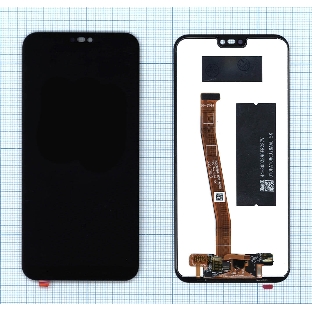 Дисплей для Huawei P20 Lite в сборе с тачскрином (orig lcd), черный