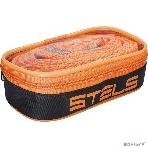 Трос буксировочный Stels 54383 10 тонн, 2 крюка, сумка на молнии, россия, фото10