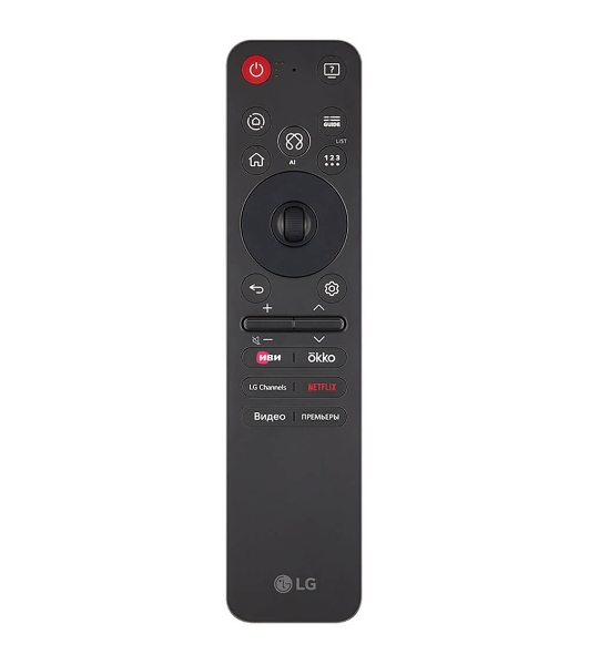 Телевизор LG 55' 55QNED80A6A черный титан LED 4K UHD 60Hz Smart TV WebOS 2GB/16GB