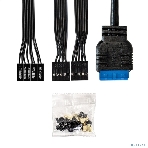 Компьютерный корпус Minitower ExeGate BAA-408U (mATX, без БП, 2хUSB/1хUSB 3.0, HD Audio, черный), фото7