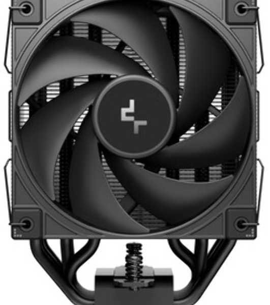 Кулер для процессора DEEPCOOL AK700 DIGITAL WH LGA1851/1700/1200/115X/AM5/AM4 (9шт/кор, TDP 260W, PWM, Fan 120mm, 7 тепл. трубок, Copper Base, белый) RET