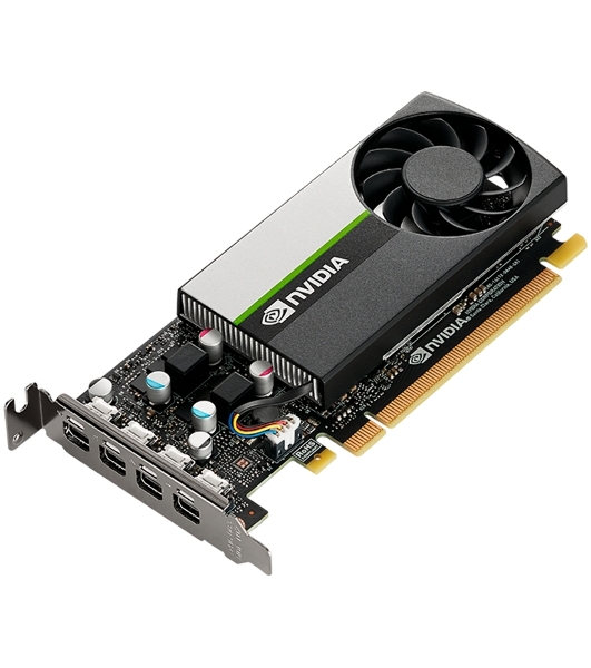 Видеокарта PNY GPU NVIDIA VCNT1000-8Gb-SB PCI-Express 3.0 x16, LP8 Gb GDDR6 128-bit, 4x Mini DP 1.4, 1x LP bracket.
