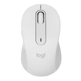 Мышь беспроводная Logitech Signature M650 белый, 4000 dpi, радиоканал, Bluetooth, USB, кнопки - 5