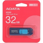 Флешка USB ADATA UC300 (ACHO-UC300-32G-RBK/GN), 32Gb, Type-C USB 3.2, R/W 100/30, черный/зеленый, фото11