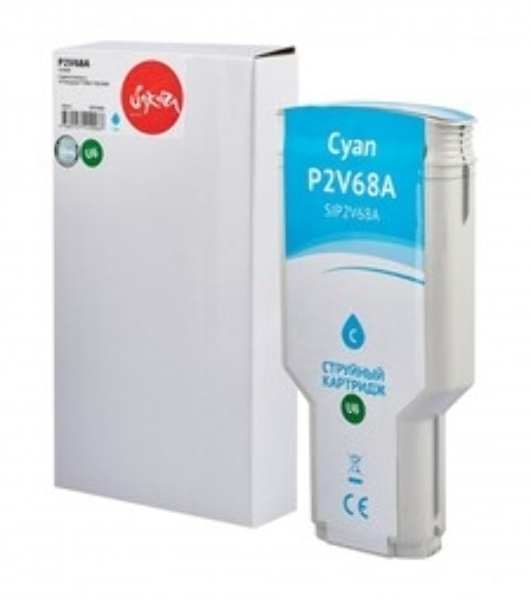 Картридж струйный Sakura P2V68A для HP, голубой, 300 мл.