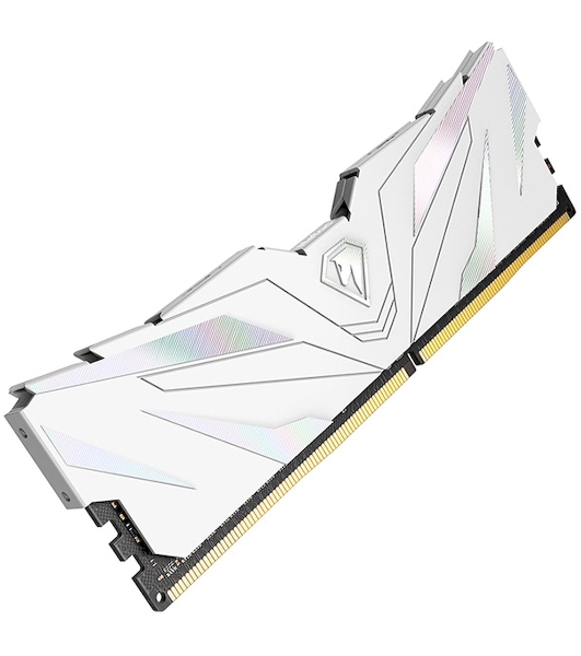 Оперативная память NETAC, DDR4, 16GB (2x8GB), 3200MHz, CL16, DIMM, с радиаторами, белый