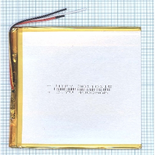 Аккумулятор Li-Pol (батарея) 3x110x115мм 3pin 3.7V/4000mAh