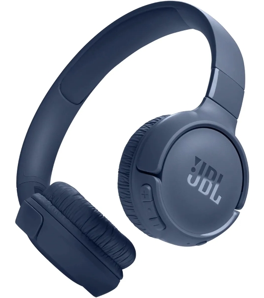 Беспроводные наушники JBL Tune 520BT синий, накладные, Bluetooth, быстрая зарядка