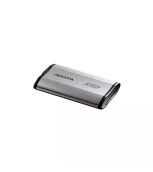 Внешний SSD ADATA SD810, 4Tb, USB 3.2 Gen 2x2 Type-C, R/W 2000/2000, серебристый