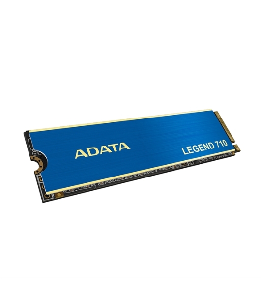 Накопитель SSD ADATA LEGEND 710, 1Tb, PCIe 3.0 x4, M.2 2280, NVMe, R/W 2400/1800, с радиатором