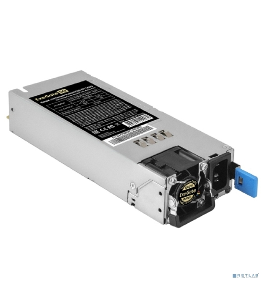 Блок питания серверный (модуль к RTS1000 Redundant) 1000W ExeGate Industrial-RT1000 (APFC, КПД 94%(80 PLUS Platinum), 4 см fan)