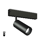 Управляемый светодиодный светильник для шинопровода Magnetic Ambrella light GL1212 BK черный IP20 12W 3000K-6400K 220V 36° D45*100 (Без ПДУ), фото8