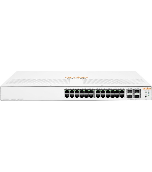 Коммутатор HPE Aruba IOn 1930 24G 4SFP+, 24×1 Гбит/с + 4×10 Гбит/с SFP+, управляемый