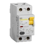 Выключатель дифференциального тока (УЗО) IEK MDV10-2-063-300 ВД1-63 2Р 63А 300мА IEK, фото2