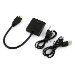 Переходник Buro HDMI-M-VGA-F-WUSB HDMI (m) VGA (f) 0.1м, фото3